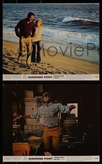 8h201 VANISHING POINT 3 color 8x10 stills 1971 car chase cult classic, never had a trip like this!