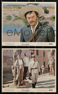 8h084 VILLA RIDES 9 color 8x10 stills 1968 Yul Brynner, Robert Mitchum, Bronson, Sam Peckinpah