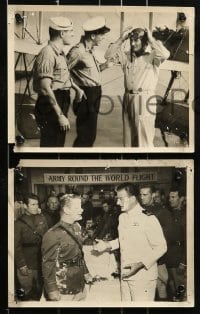 8h564 WINGS OF EAGLES 7 8x10 stills 1957 Navy officer John Wayne, Maureen O'Hara, Dailey, Bond!