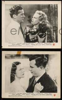 8h027 BEST YEARS OF OUR LIVES 4 English FOH LCs 1946 Virginia Mayo, Wright, Carmichael & Andrews!