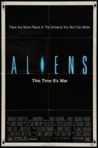 8j039 ALIENS 1sh 1986 there are some places in the universe you don't go alone!