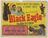 8k034 BLACK EAGLE TC 1948 William Bishop, based on The Passing of Black Eagle by O. Henry!