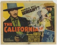 8k049 CALIFORNIAN TC 1937 Harold Bell Wright, Ricardo Cortez, Marjorie Weaver!