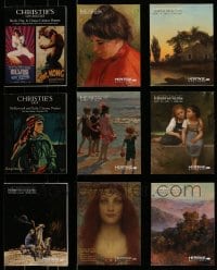 8m209 LOT OF 14 CHRISTIE'S AND HERITAGE AUCTION CATALOGS 1990s-2010s movie posters & more!