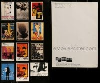8m259 LOT OF 12 REEL POSTER GALLERY MOVIE POSTER CARDS 2000s wonderful color images!