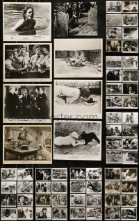 8m269 LOT OF 112 8X10 STILLS 1950s-1970s great scenes from a variety of different movies!