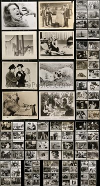 8m268 LOT OF 118 8X10 STILLS 1950s-1970s great scenes from a variety of different movies!