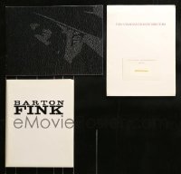 8m170 LOT OF 1 PROGRAM BOOK AND 2 PRESSKITS WITHOUT STILLS 1980s-1990s The Shadow, Barton Fink!