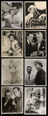 8m461 LOT OF 11 REPRO 8X10 PHOTOS 1980s great scenes from a variety of different classic movies!