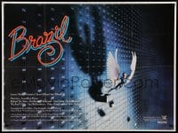 8p345 BRAZIL British quad 1985 Terry Gilliam directed, Jonathan Pryce, Robert De Niro!