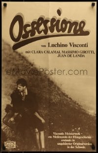 8p005 OSSESSIONE Swiss R1960s Luchino Visconti classic, Clara Calamai & Girotti!
