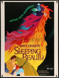 8r089 SLEEPING BEAUTY style A 30x40 R1979 Walt Disney cartoon fairy tale fantasy classic!