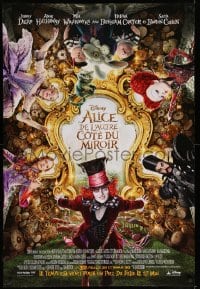 8r220 ALICE THROUGH THE LOOKING GLASS int'l French language advance DS 1sh 2016 Disney, Carroll, Depp!