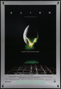 8r221 ALIEN style B DS 1sh R2003 Ridley Scott outer space sci-fi monster classic, cool egg image!