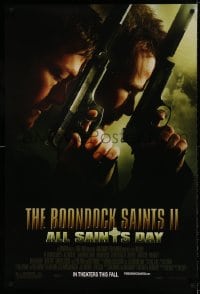 8r303 BOONDOCK SAINTS II: ALL SAINTS DAY advance DS 1sh 2009 Sean Patrick Flanery, Norman Reedus!