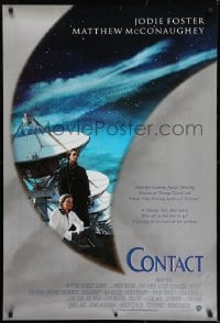 8r346 CONTACT int'l 1sh 1997 Robert Zemeckis, Jodie Foster & Matthew McConaughey