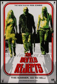 8r376 DEVIL'S REJECTS teaser DS 1sh 2005 Summer style, Rob Zombie, they must be stopped!