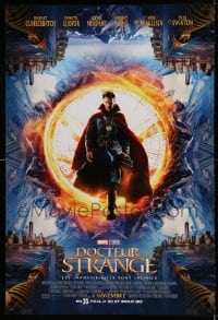 8r384 DOCTOR STRANGE int'l French language advance DS 1sh 2016 Cumberbatch in the title role!
