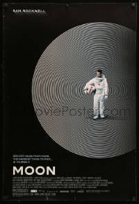 8r705 MOON 1sh 2009 by director Duncan Jones, great image of lonely Sam Rockwell!