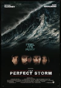 8r746 PERFECT STORM int'l 1sh 2000 Wolfgang Petersen, fishermen George Clooney & Mark Wahlberg