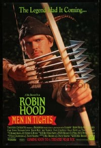 8r801 ROBIN HOOD: MEN IN TIGHTS advance DS 1sh 1993 Mel Brooks directed, Cary Elwes in the title role!