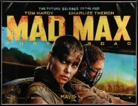 8r165 MAD MAX: FURY ROAD subway poster 2015 great cast image of Tom Hardy, Charlize Theron!