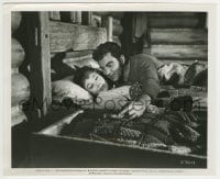 8s065 ALL MINE TO GIVE 8.25x10 still 1957 Glynis Johns & Cameron Mitchell with their newborn baby!