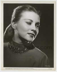 8s089 ANNE JEFFREYS 8x10.25 still 1948 beautiful head & shoulders portrait over black background!