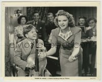 8s102 BABES IN ARMS 8x10.25 still 1939 Mickey Rooney & Judy Garland in Busby Berkeley musical!