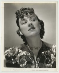 8s113 BEATRICE LILLIE 8.25x10 still 1938 great head & shoulders portrait from Doctor Rhythm!