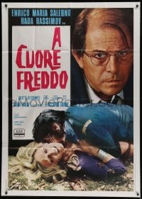 8t655 A CUORE FREDDO Italian 1p 1971 Enrico Maria Salerno, woman held down against her will!