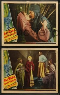 8w731 ALI BABA & THE FORTY THIEVES 6 LCs 1943 great images of Maria Montez, Jon Hall & Turhan Bey!