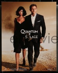 8w010 QUANTUM OF SOLACE 12 LCs 2008 great images of Daniel Craig as James Bond & sexy Olga Kurylenko