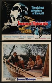 8w032 TREASURE OF MATECUMBE 9 LCs 1976 Walt Disney, Robert Foxworth, Joan Hackett & Peter Ustinov!