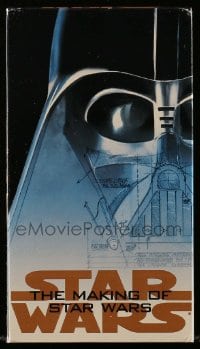 8x061 MAKING OF STAR WARS VHS tape R1995 documentary hosted by C-3PO & R2-D2!