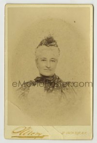 8x045 MATILDA BEATRICE DEMILLE 4x6 photo 1878 Cecil B. DeMille's mother by Sarony of New York!