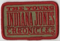 8x043 YOUNG INDIANA JONES CHRONICLES 2x3 patch 1990s attach it to your favorite item of clothing!