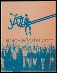 8x293 ALL THAT JAZZ souvenir program book 1979 Roy Scheider & Jessica Lange, Bob Fosse musical!