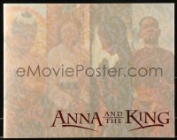 8x295 ANNA & THE KING souvenir program book 1999 Jodie Foster & Chow Yun-Fat in the title roles!