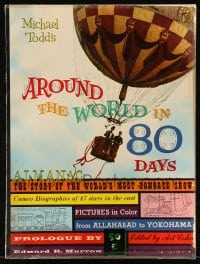 8x298 AROUND THE WORLD IN 80 DAYS softcover souvenir program book 1958 the world's most honored show