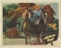 8z043 ABILENE TRAIL LC #6 1951 Whip Wilson as The Kansas Kid with Andy Clyde as Sagebrush Charlie!