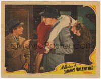 8z057 AFFAIRS OF JIMMY VALENTINE LC 1942 George E. Stone w/ Dennis O'Keefe carrying Gloria Dickson!