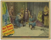 8z064 ALI BABA & THE FORTY THIEVES LC 1944 Maria Montez in bath surrounded by Ramsay Ames & more!