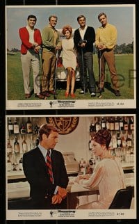 9a047 BANNING 8 color 8x10 stills 1967 Robert Wagner, Jill Anjanette Comer, great golfing images!