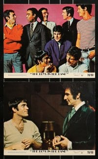 9a050 BOYS IN THE BAND 8 8x10 mini LCs 1970 Friedkin gay classic, Kenneth Nelson & Cliff Gorman!