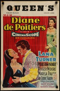 9b039 DIANE Belgian 1956 sexy Lana Turner dares the devil, great close up romantic artwork!