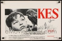 9b043 KES Belgian 1970 young David Bradley only cares about his kestrel falcon, U.K. rating!