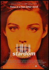 9b179 STARDOM Canadian 1sh 2000 fame is a four letter word, pretty Jessica Pare!