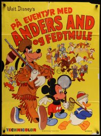 9b348 GOOFY UND SEINE SPIESSGESELLEN Danish 1967 cool cartoon images of Walt Disney's Goofy!