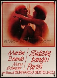 9b361 LAST TANGO IN PARIS Danish 1972 Marlon Brando, Maria Schneider, Bernardo Bertolucci!